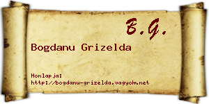Bogdanu Grizelda névjegykártya